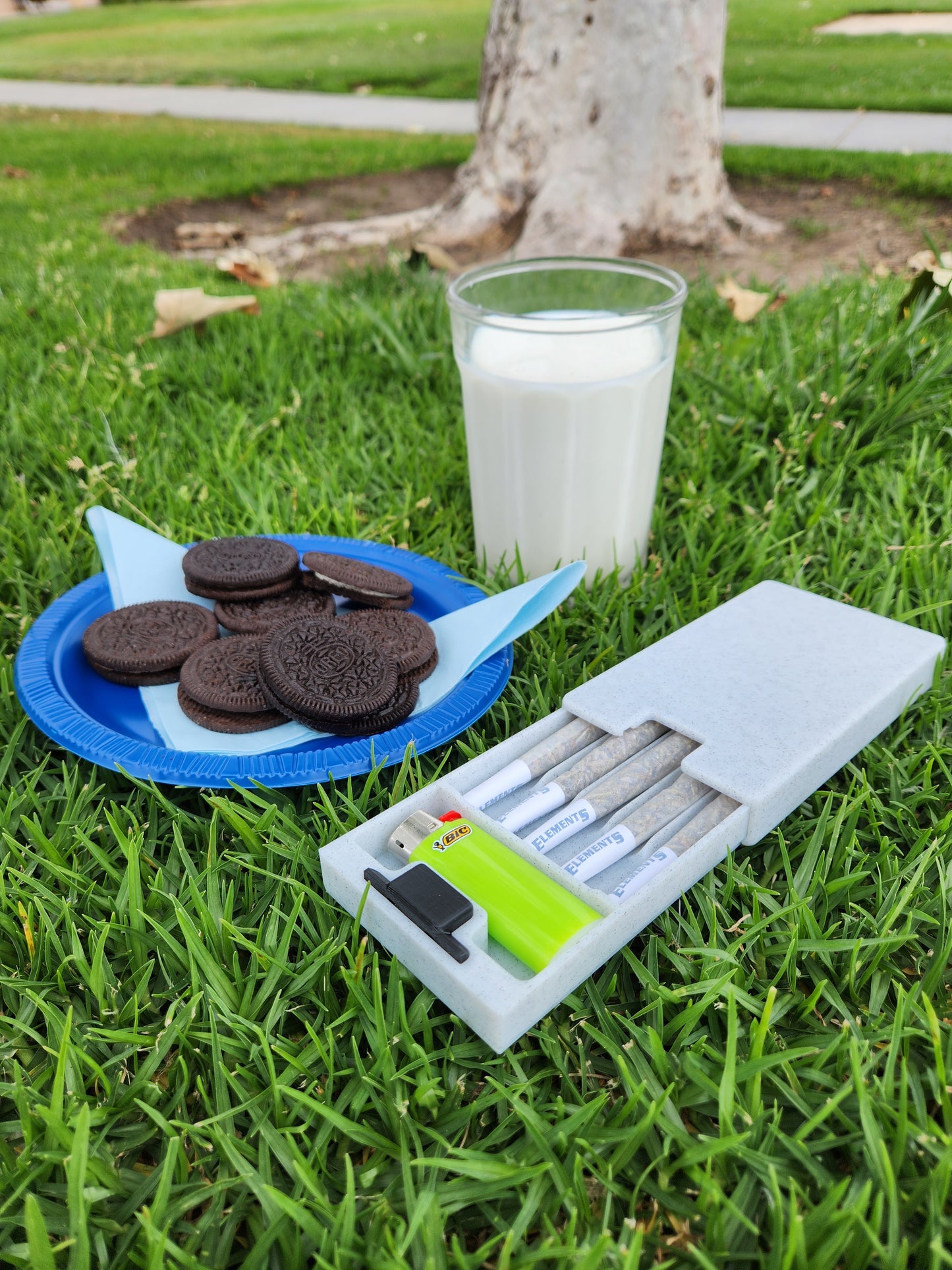 Cookies & Cream Lighter Joint Case
