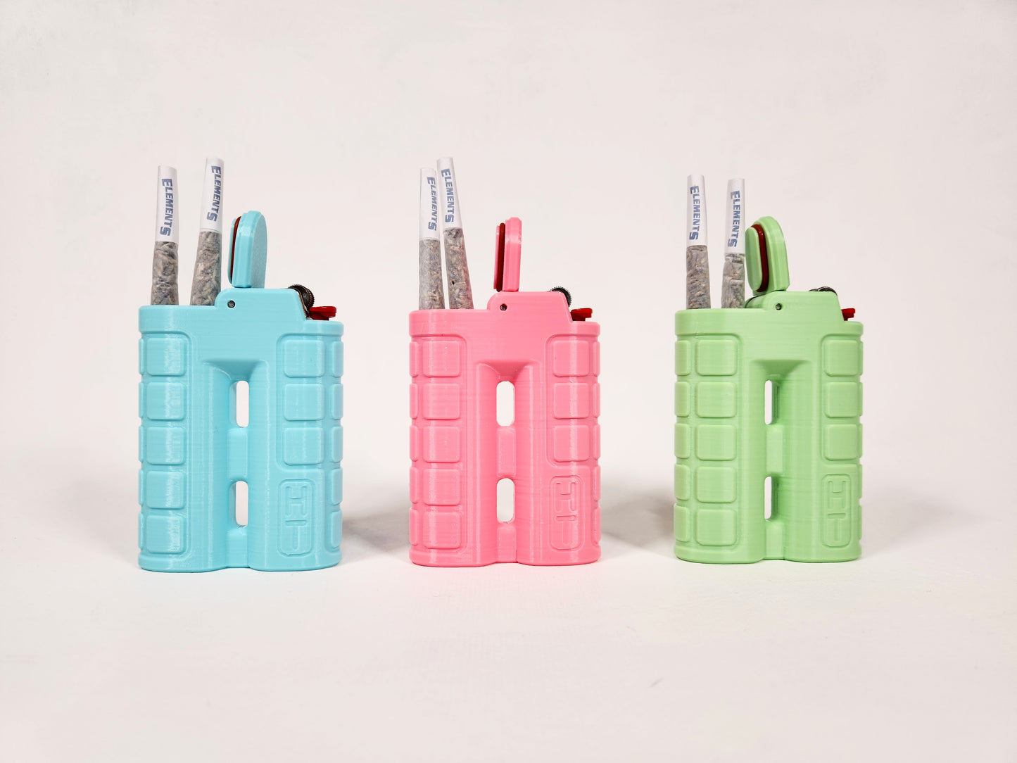 Puff Puff Pastel Sparky Lighter Joint Case