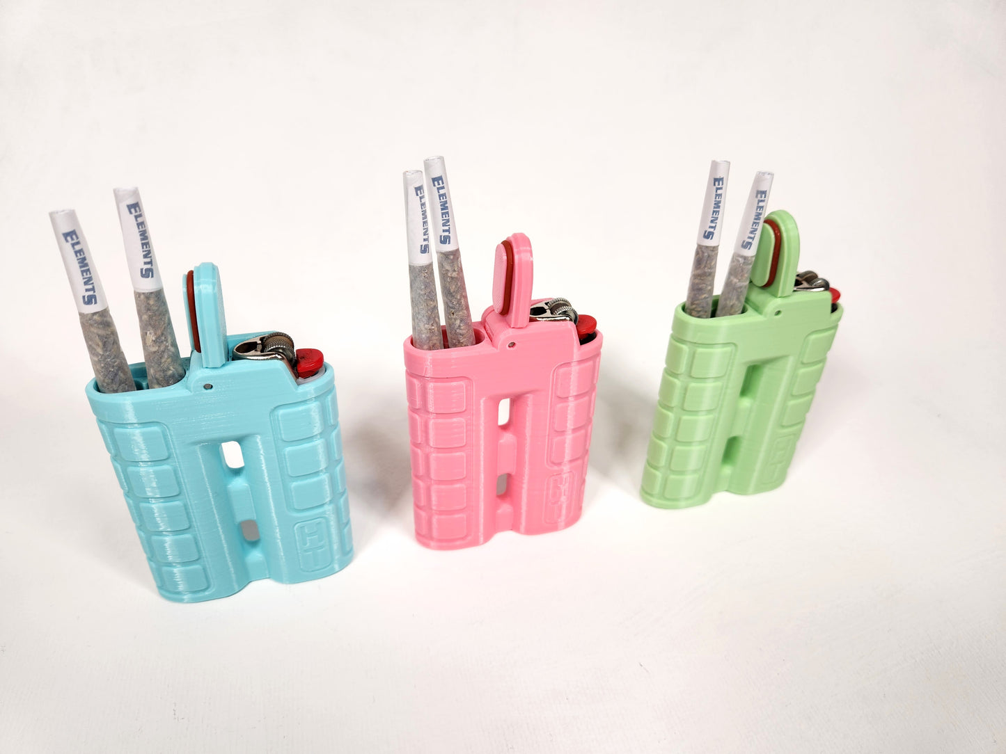 Puff Puff Pastel Sparky Lighter Joint Case